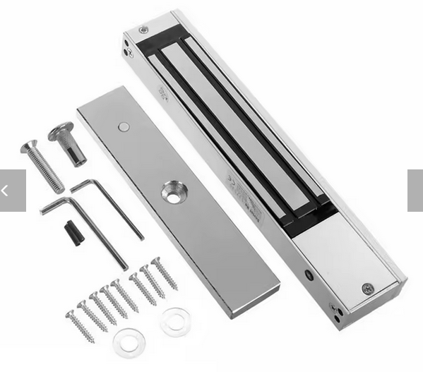 280kg/600lbs Concealed Magnetic Door Lock 12V Access Electromagnetic Lock