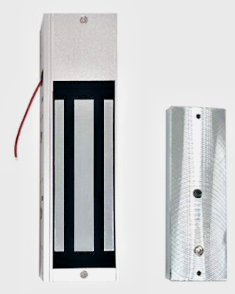 Single Door Magnetic Lock - 1200lb Holding Force,  12V  DC, Heavy Duty Secure Access Control Solution
