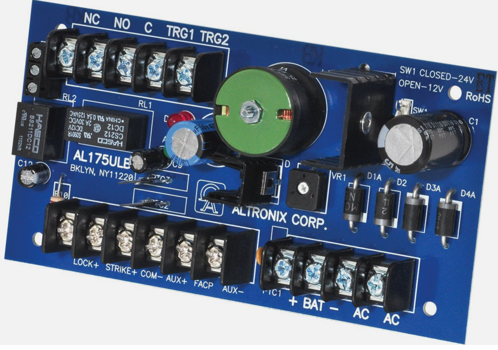 ALTRONIX AL175ULB / AL175ULB | UL Recognized Power Supply/Charger
