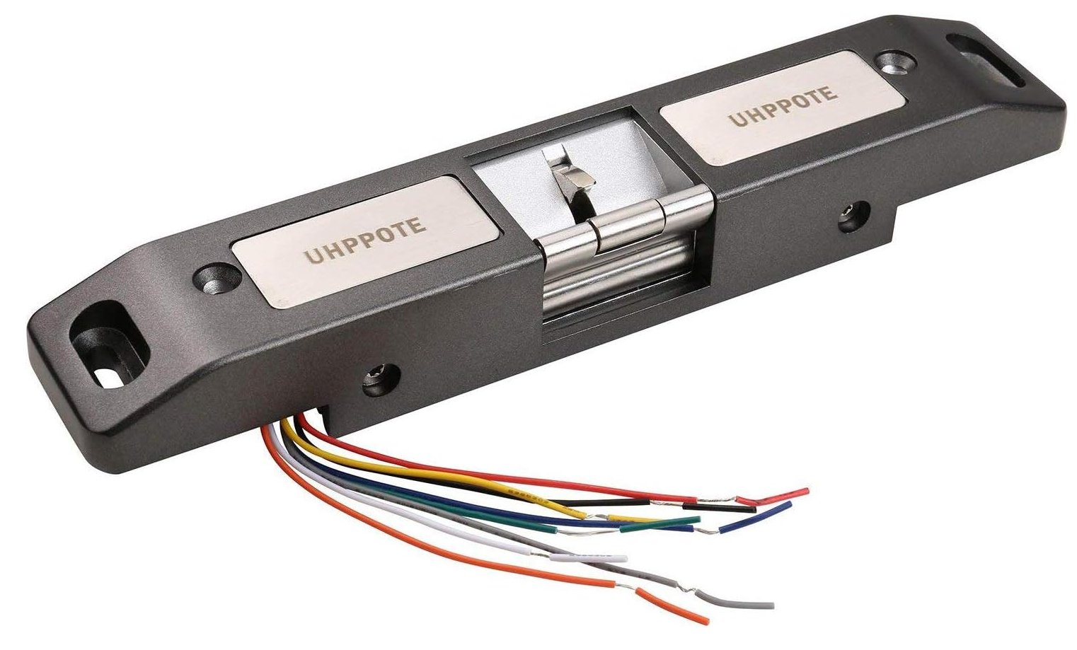 UHPPOTE Electric Strike Lock 12VDC for Access Control Fire Exit Door Rim Exit Devices with Push Bar