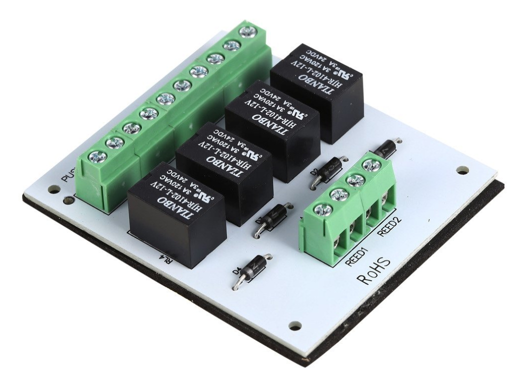 UHPPOTE Interlock Airlock Access Control Relay Module of 2 Two Door for Bank Prison