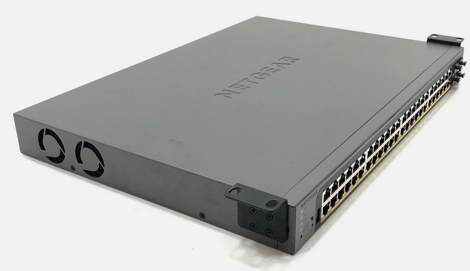 NetGear GS752TPv3 48-Port Gigabit Ethernet PoE+ Smart Switch with 4 SFP Ports
